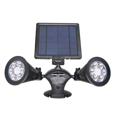 фара датчика движения 12LEDs 20-600Lumen солнечная удваивает главная солнечная фара