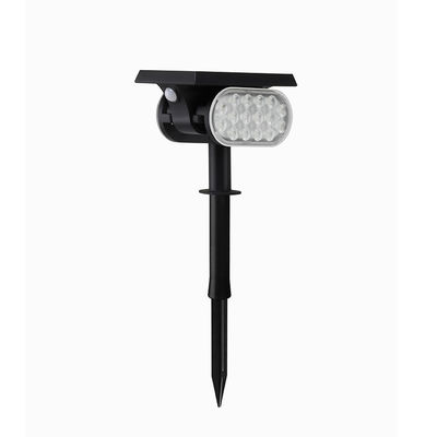 Вне затемнителя поддержки светов сада датчика движения 90lm/W 3.7V Pir солнечного