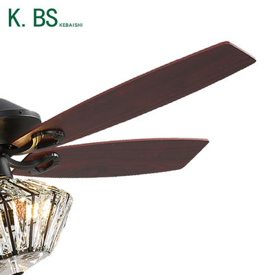 потолочные вентиляторы комнаты прожития 65W 120V декоративные/яркость Sparkly потолочного вентилятора супер
