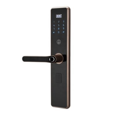 Keyless батареи AA замка 8 отпечатка пальцев 70mm карты удара умные электронные
