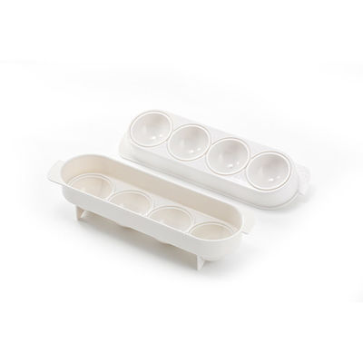 Поднос куба льда продуктов 115g Kitchenware силикона ЕС CE сферически с крышкой