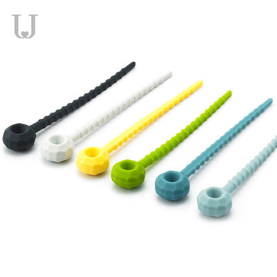еда силикона 115mm ElasticReusable связывает экологическое дружелюбное 27g