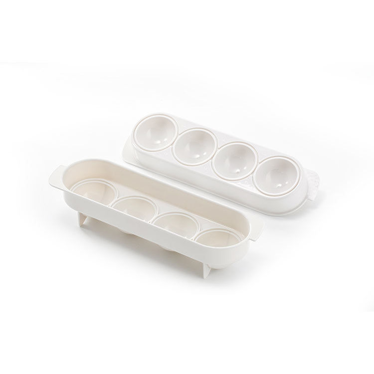 Поднос куба льда продуктов 115g Kitchenware силикона ЕС CE сферически с крышкой