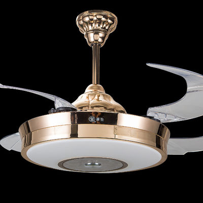 Bladeless 5250lm 70W свет потолочного вентилятора 42 дюймов Retractable с дистанционным управлением