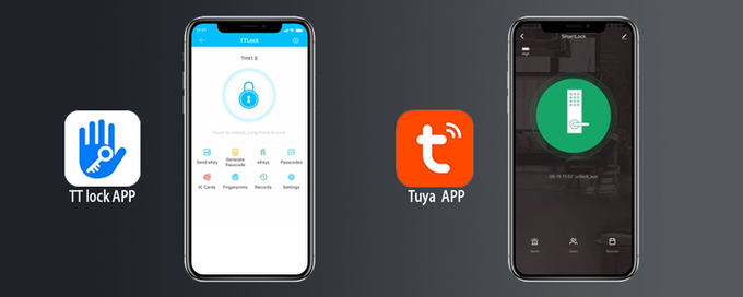 замок 0 пароля wifi электронного замка deadbolt tuya замка умного умного установленный